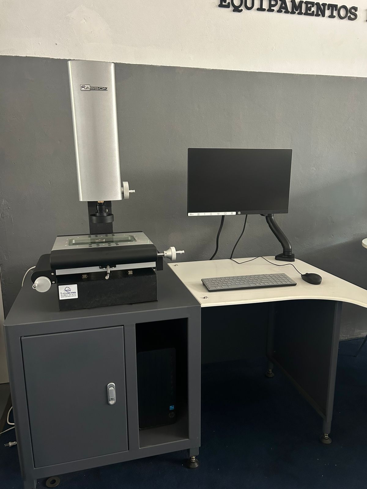 Máquina Tridimensional Óptica Rasson