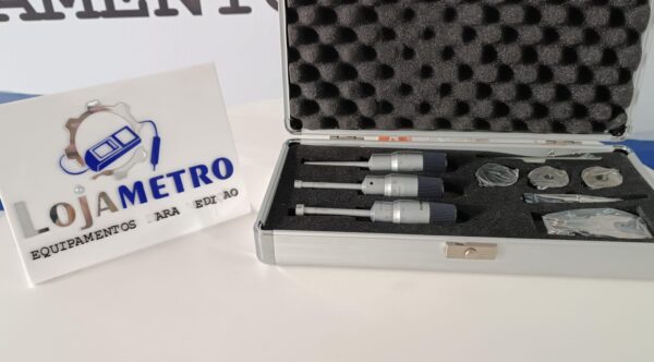 Conjunto de Micrômetro de Diâmetro Interno - Imagem 2