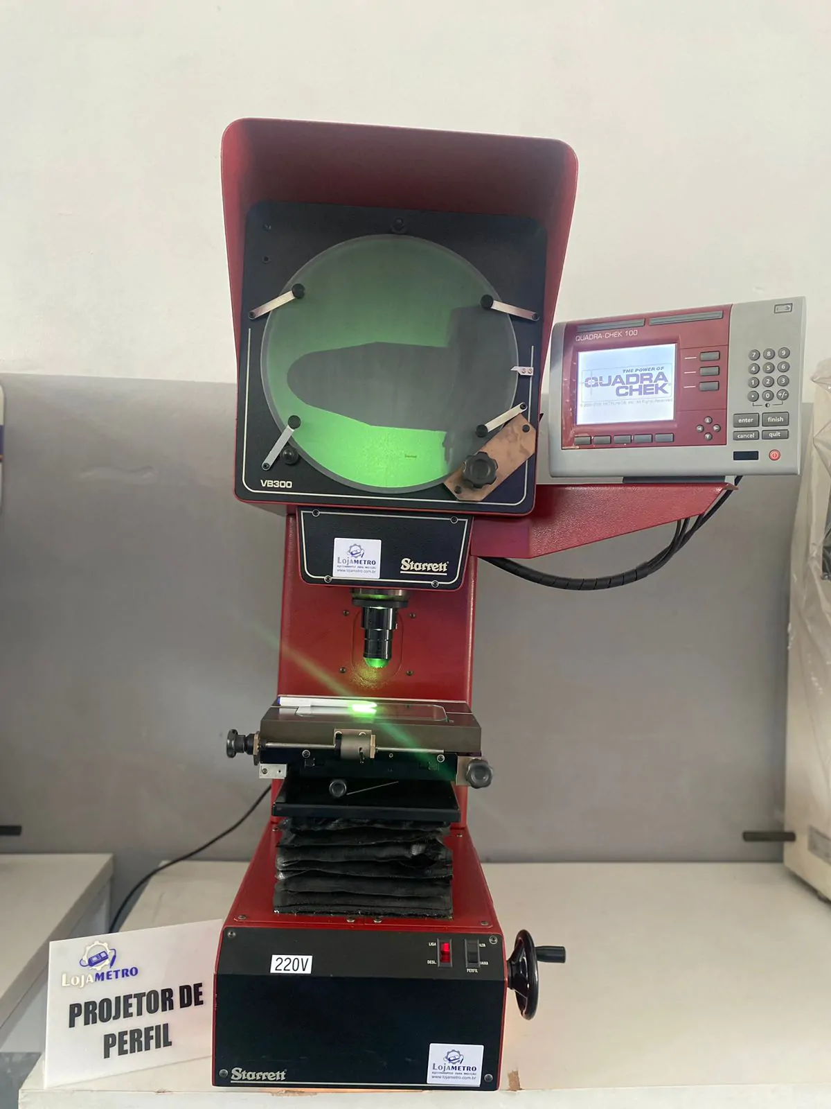 Projetor de Perfil Starrett VB300 - Imagem 5