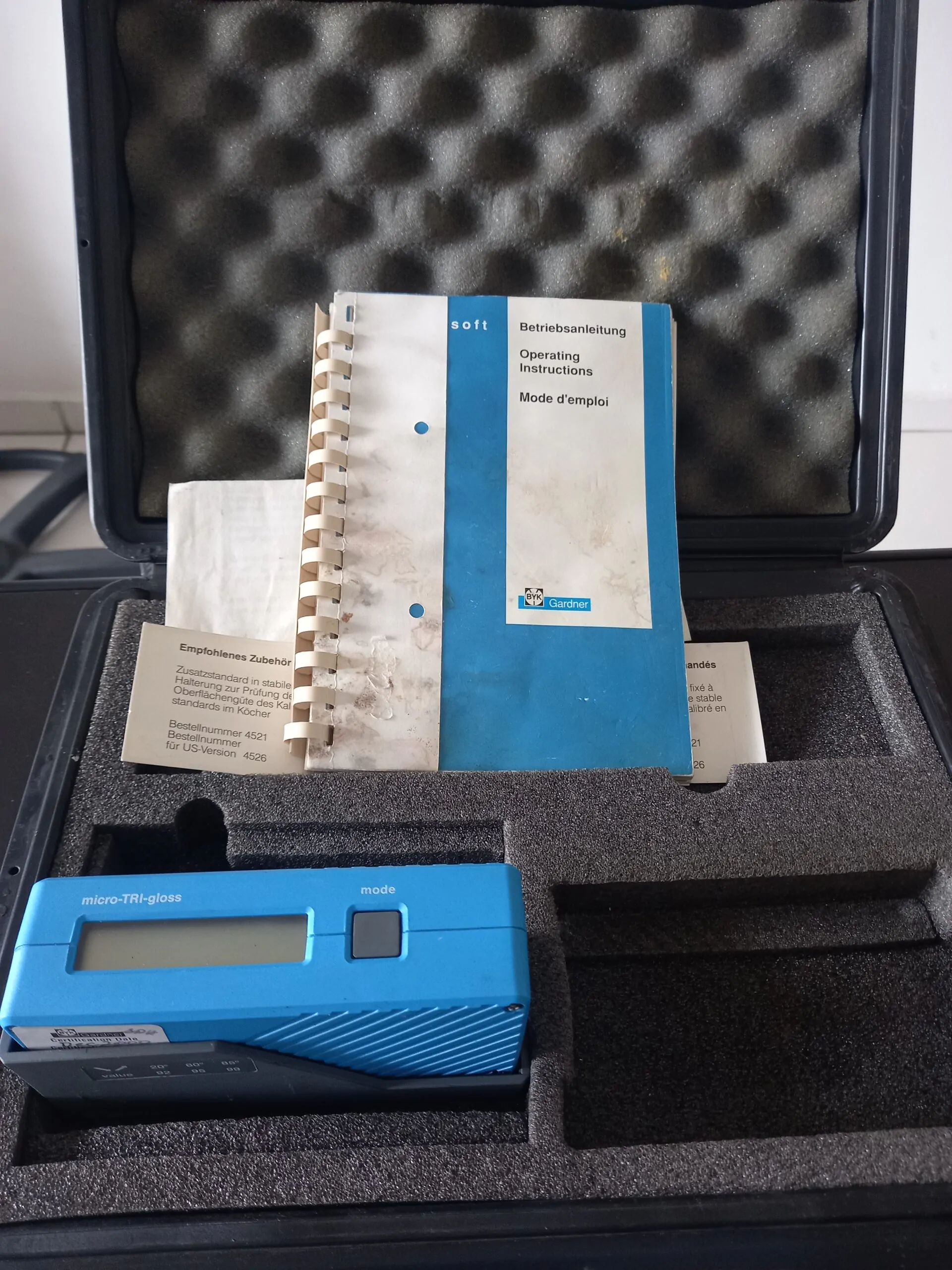 Medidor de Brilho Byk (Tri Gloss) - Imagem 2