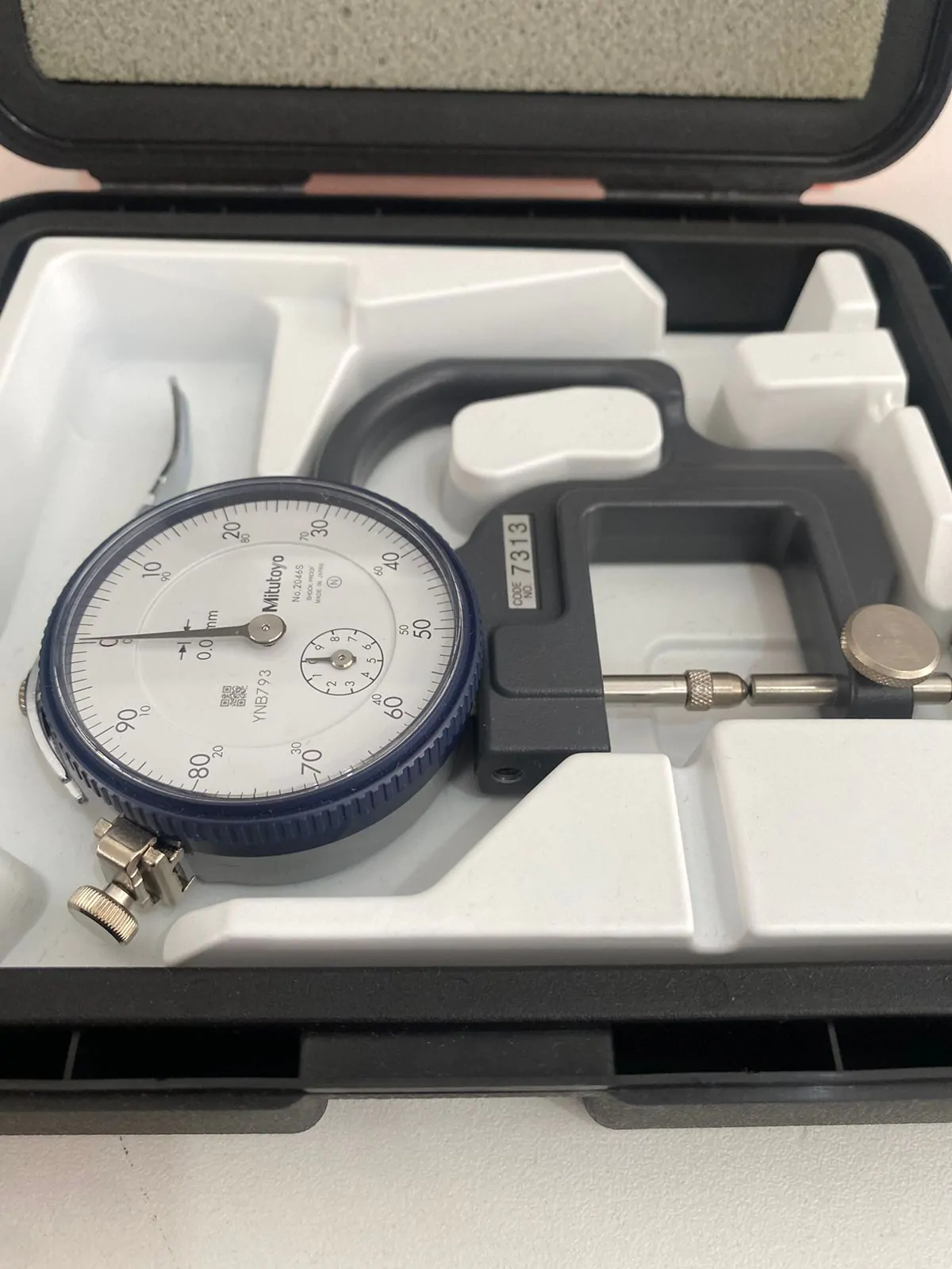 Medidor de Espessura Manual Analógico 10mm/0,01mm - Imagem 4