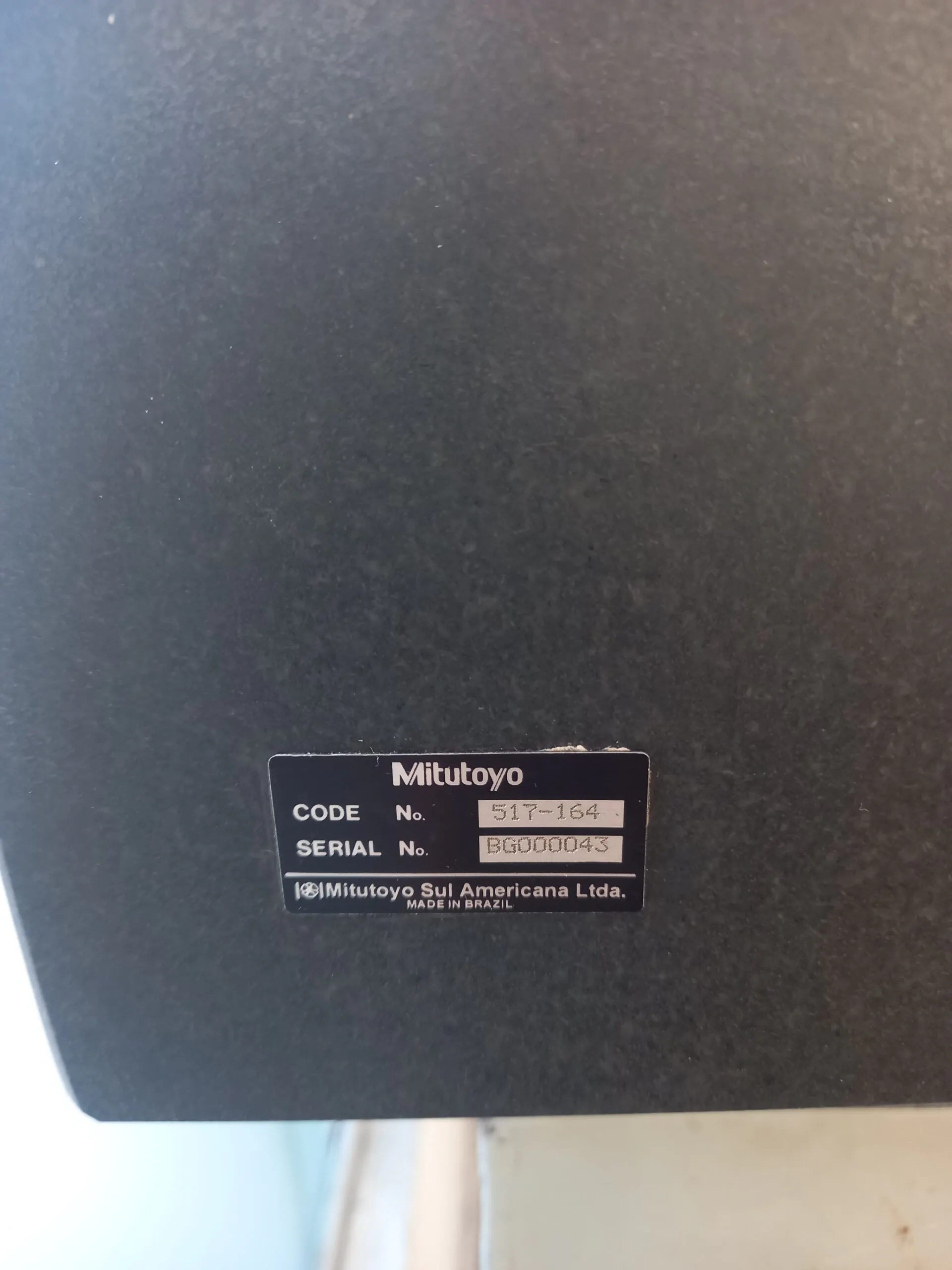 Desempeno de Granito Mitutoyo com Suporte - Imagem 3