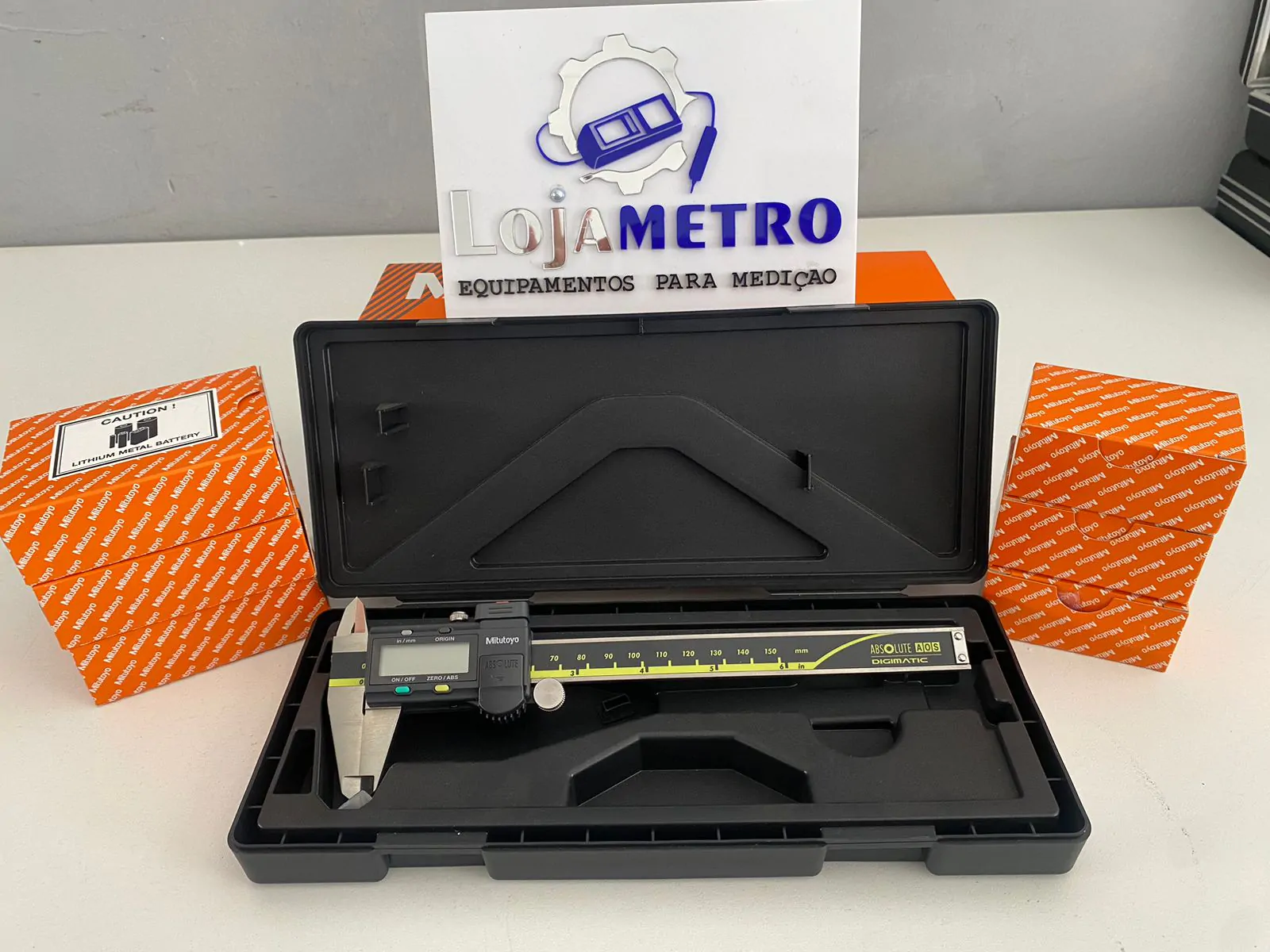 Paquímetro Digital ABSOLUTE 150mm Com Saída de Dados 500-171-30 - Imagem 3