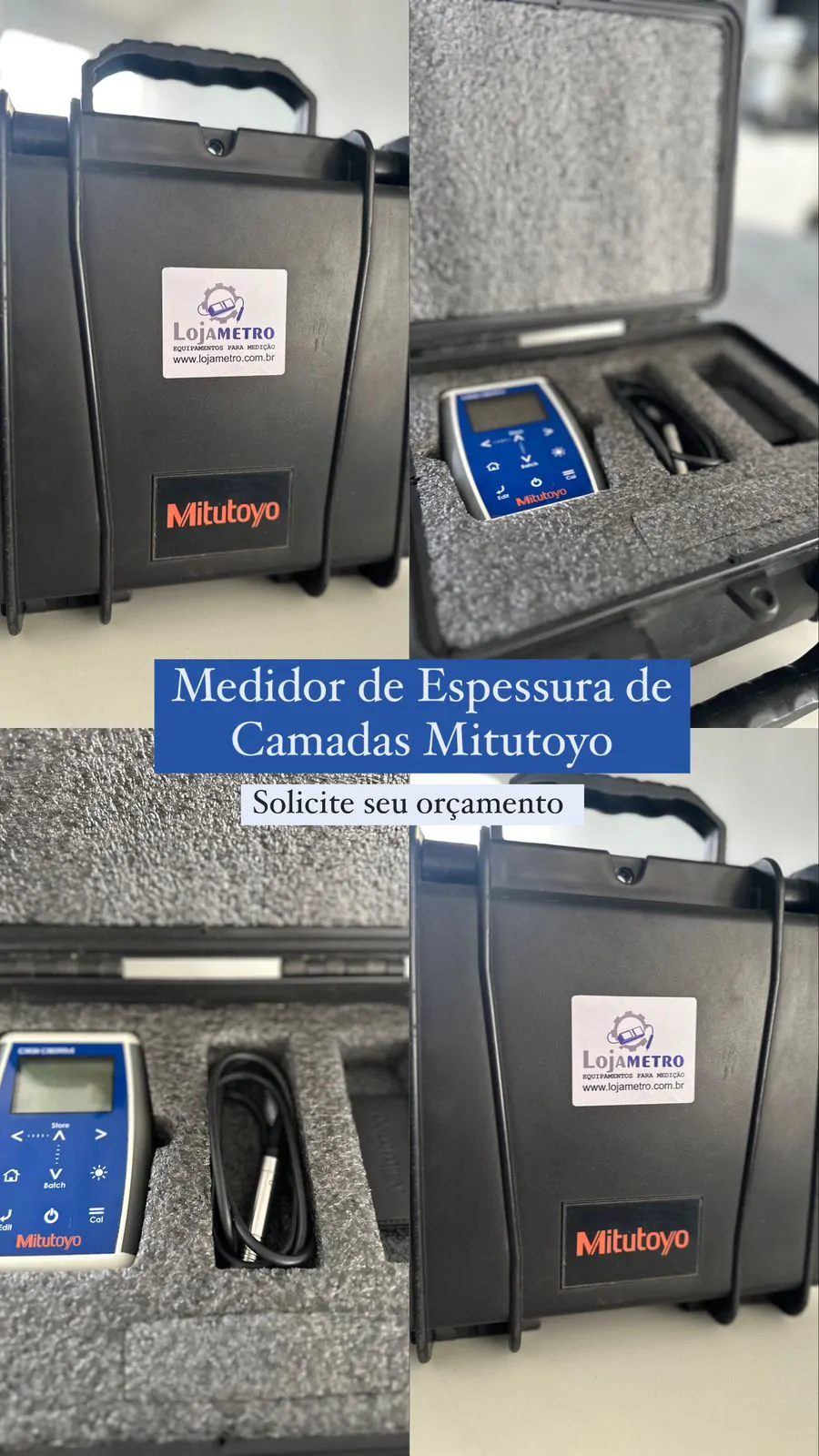 Medidor de Espessura de Camadas Mitutoyo